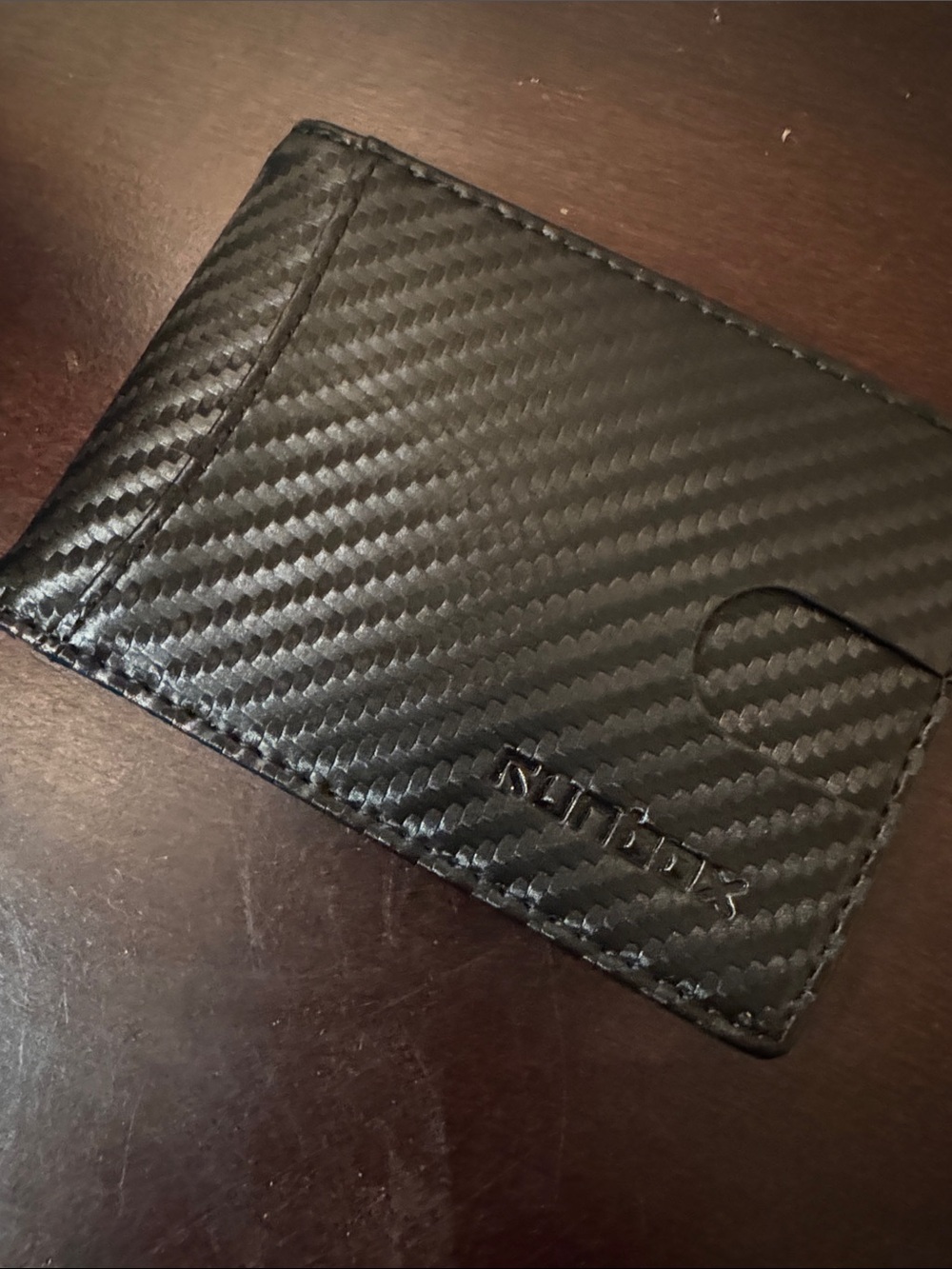 Runbox mens wallet with clip RFID blocking